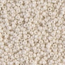Miyuki rocailles Perlen 11/0 - Opaque luster limestone 11-600 